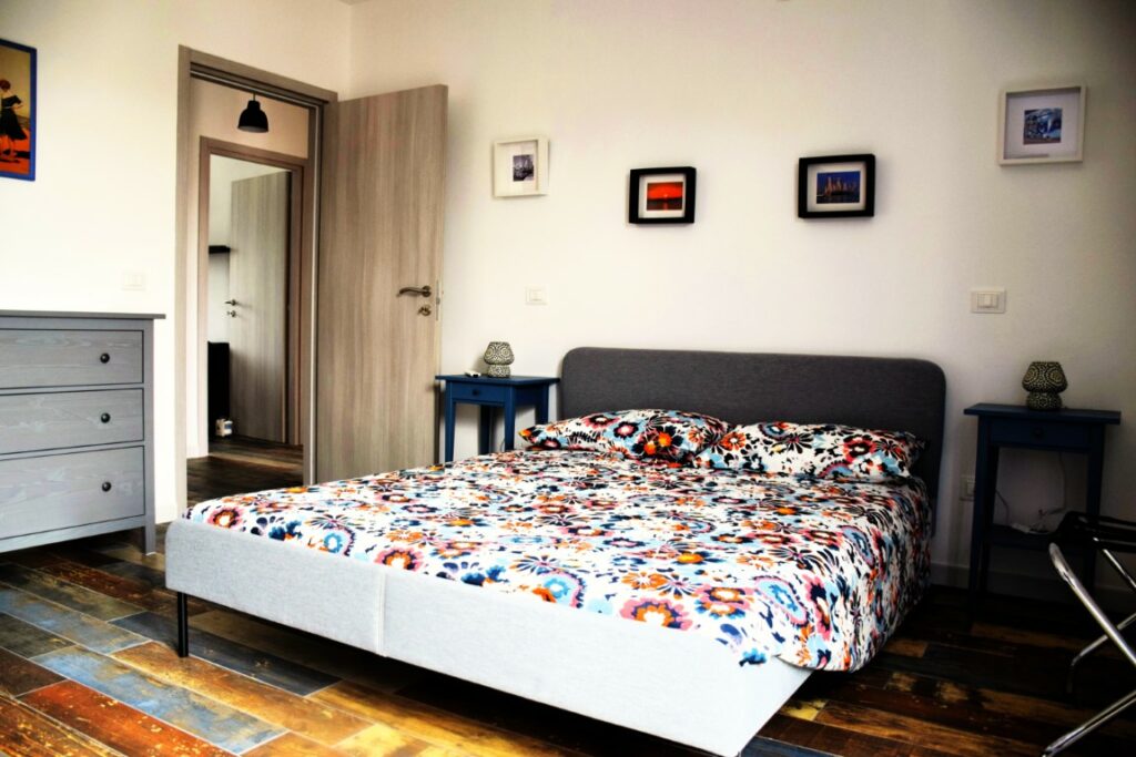 camera da letto appartamento papa luis the sax appartamenti