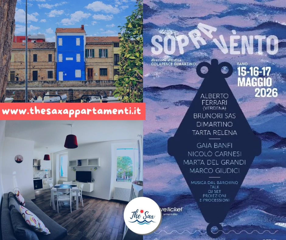 Sopravènto Festival 2026: dormi nel cuore di Fano, vivi la musica al mare