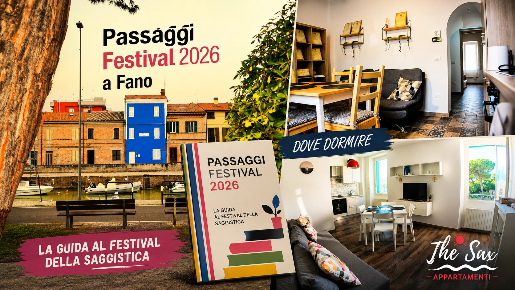 Passaggi Festival 2026 a Fano: la guida al festival della saggistica e dove dormire