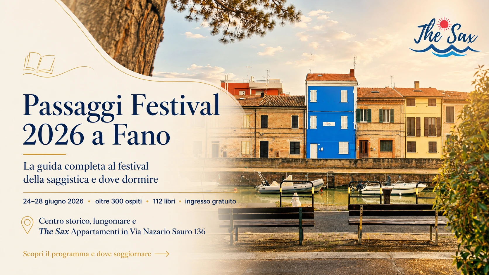 Passaggi Festival 2026 a Fano: la guida completa al festival della saggistica e dove dormire